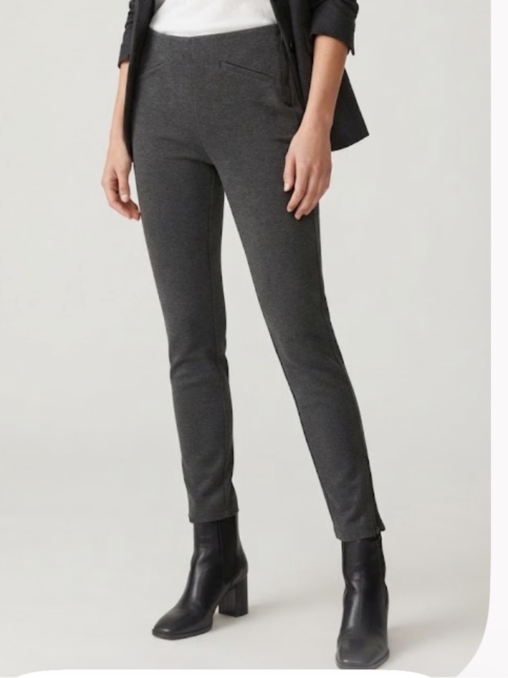 Zara Ponte Skinny Pants Size M